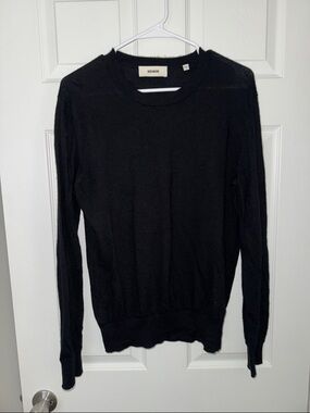 Buck Mason Black Crewneck Sweater